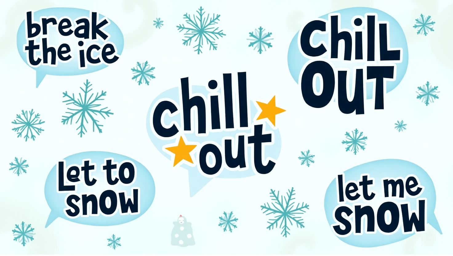 Winter idioms