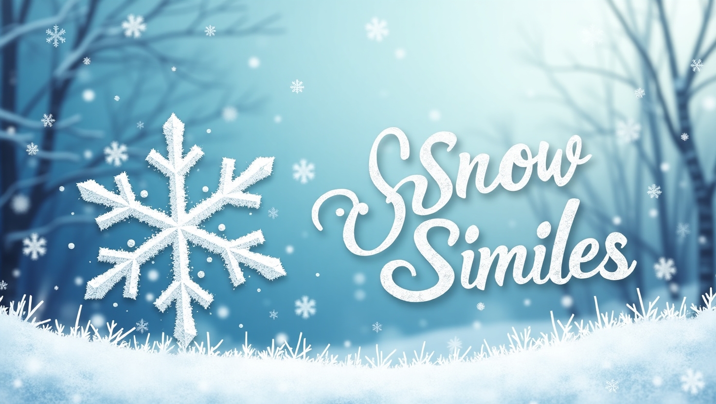 snow similes