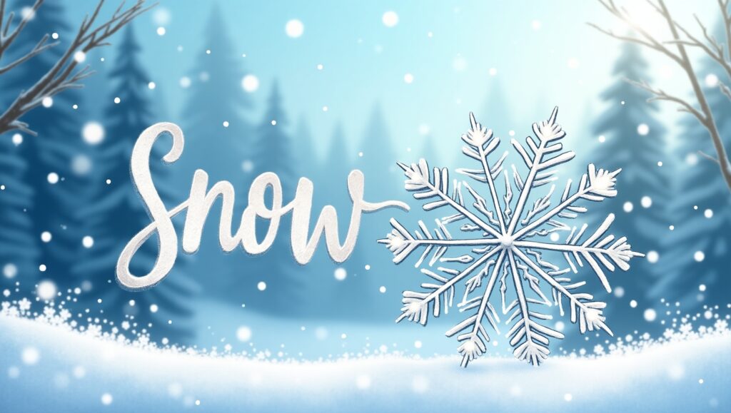 Snow is Like a Snowball Fight”