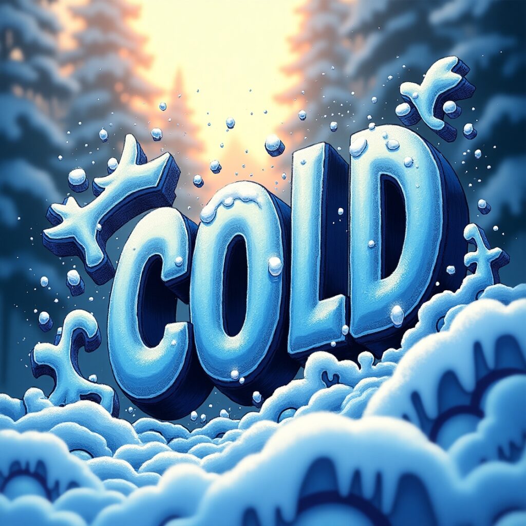 30 Metaphors for Cold 3 Winter as a Blanket of Snow