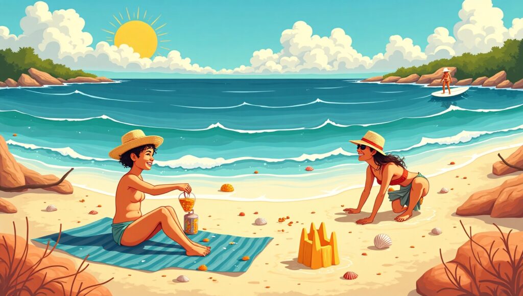 25 Beach Vibes in Similes 2 As Fierce as the Deep-Sea Current