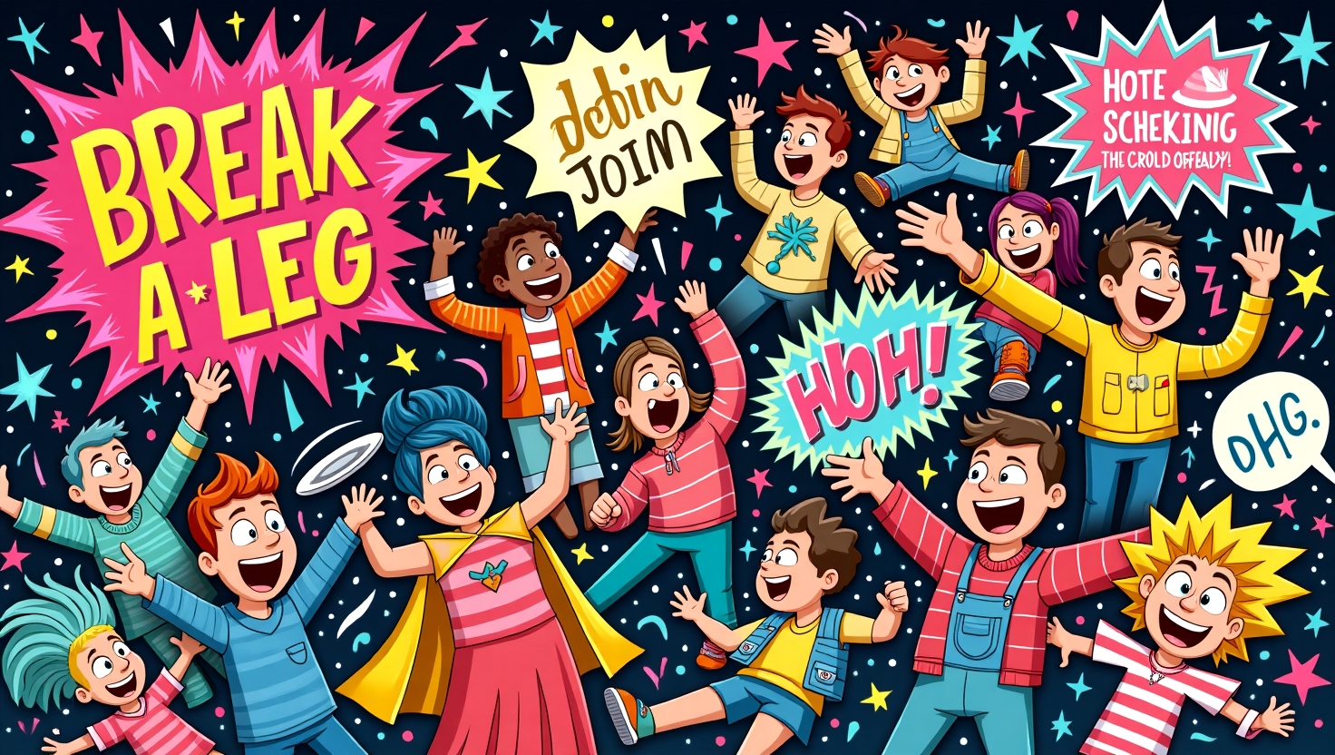 excited idioms