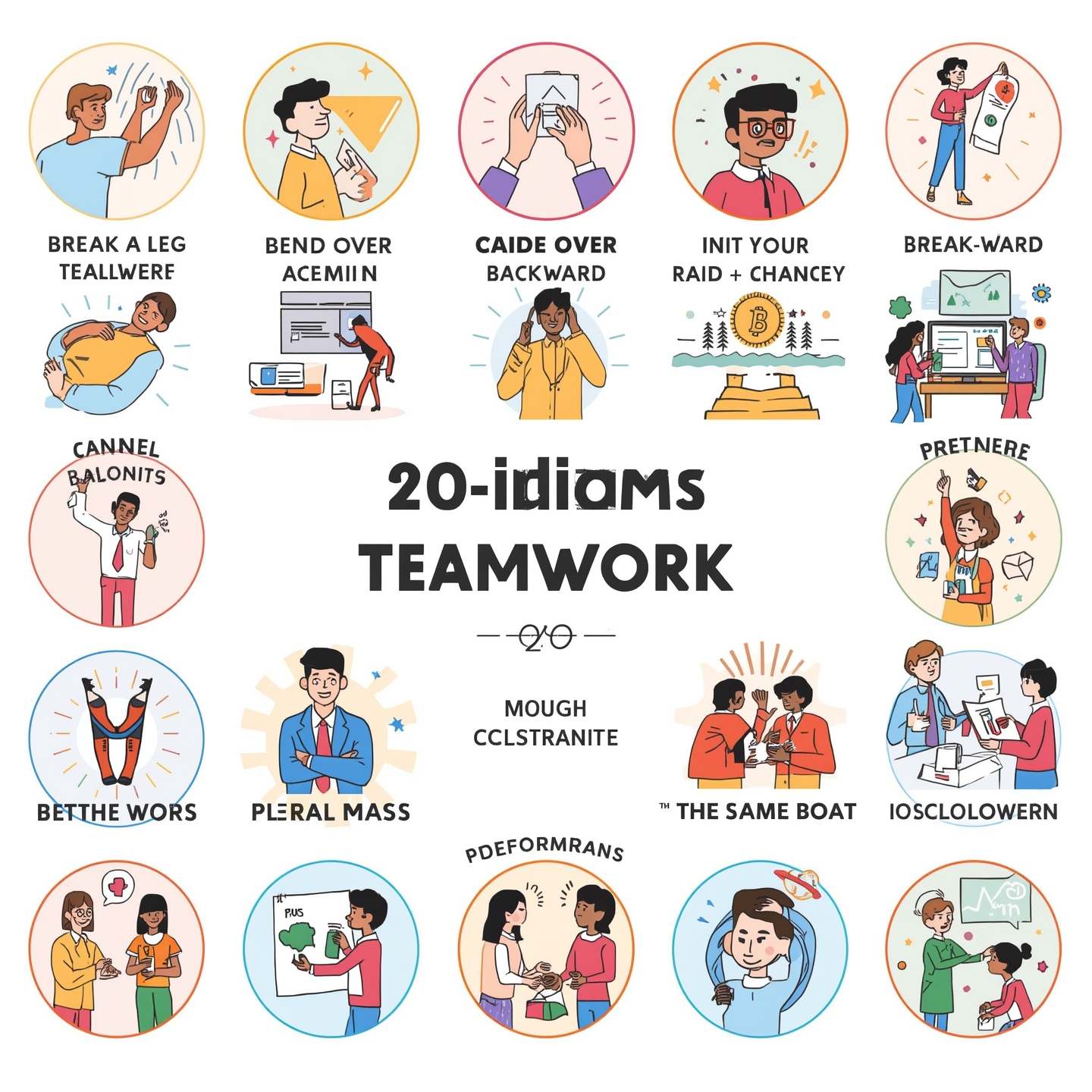20 Common Idioms About Teamwork