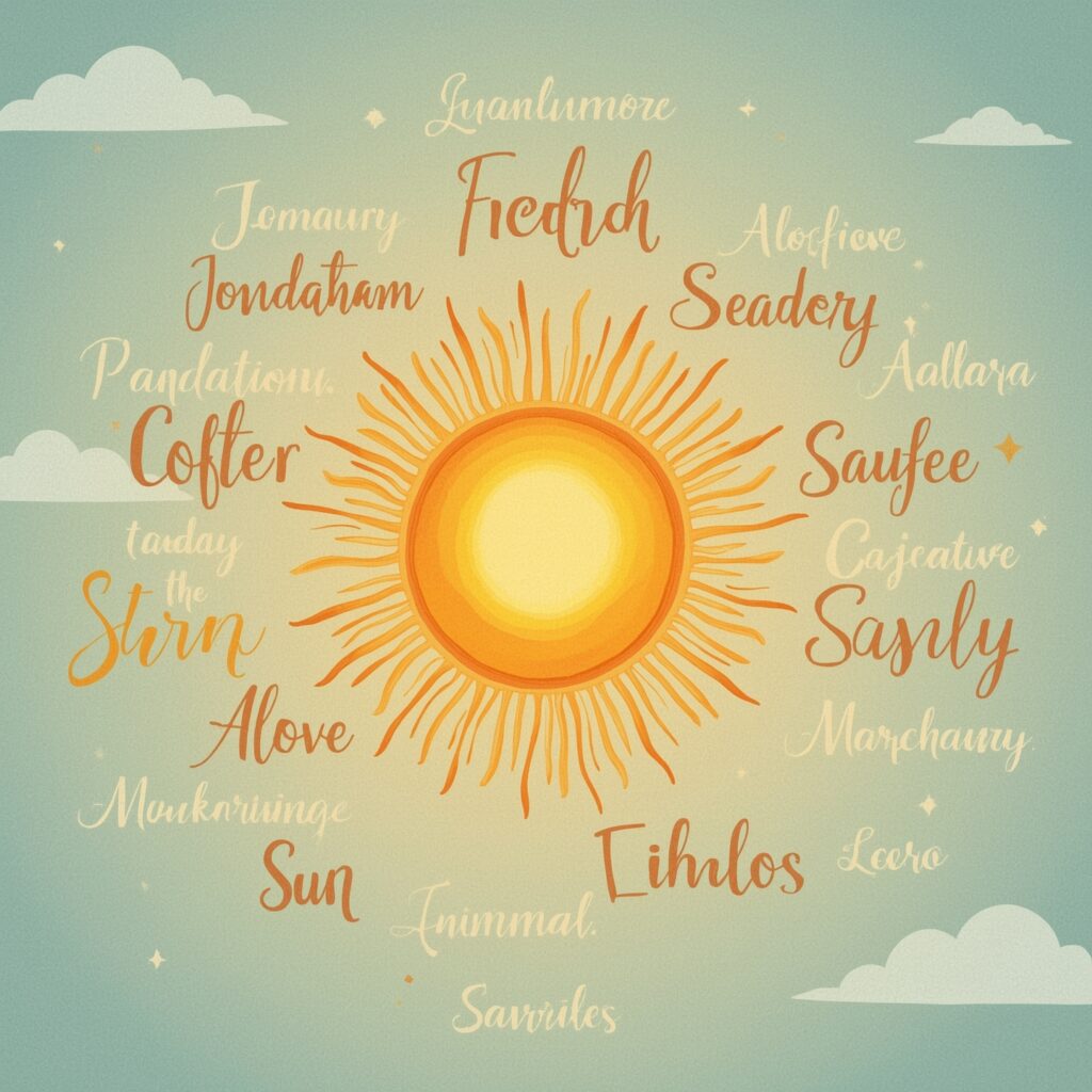 30 Similes for Sun 3 Lucid Realism A vibrant surreal illustration featuring 30 simi 3