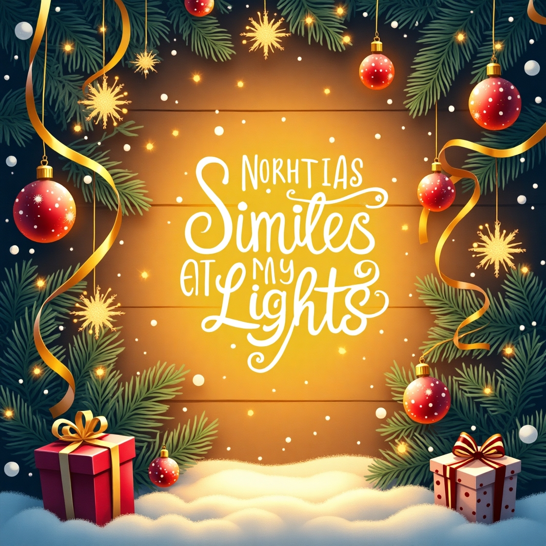Similes as Bright as Christmas