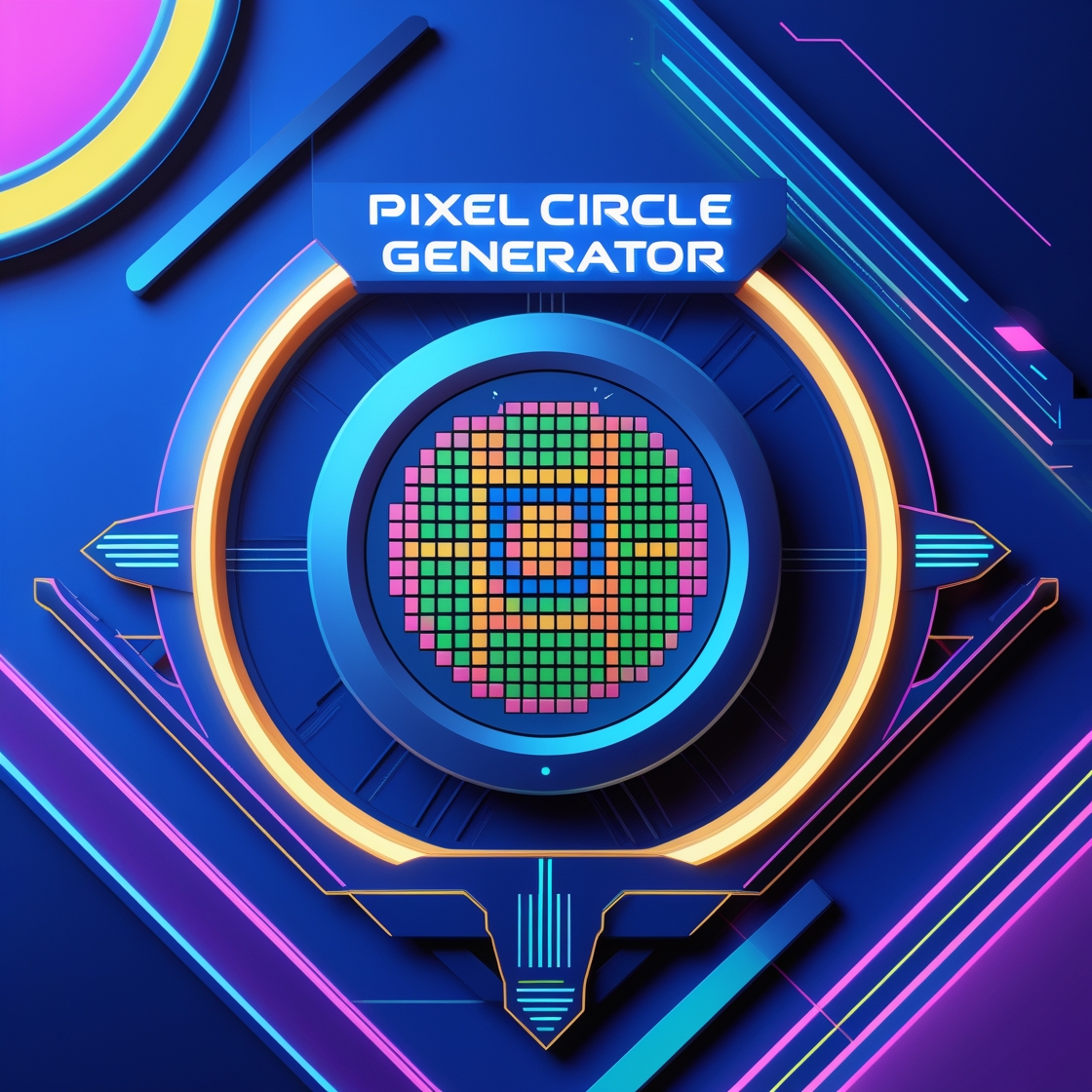 Pixel Circle Generator