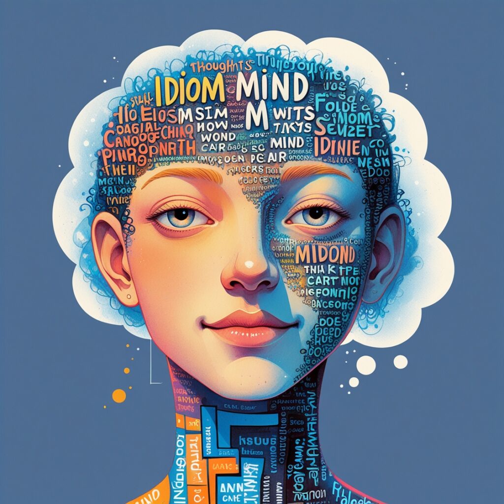 Idiom Mind: Expressions That Speak Your Thoughts 3 Leonardo Phoenix 10 A whimsical vibrant illustration of a huma 3