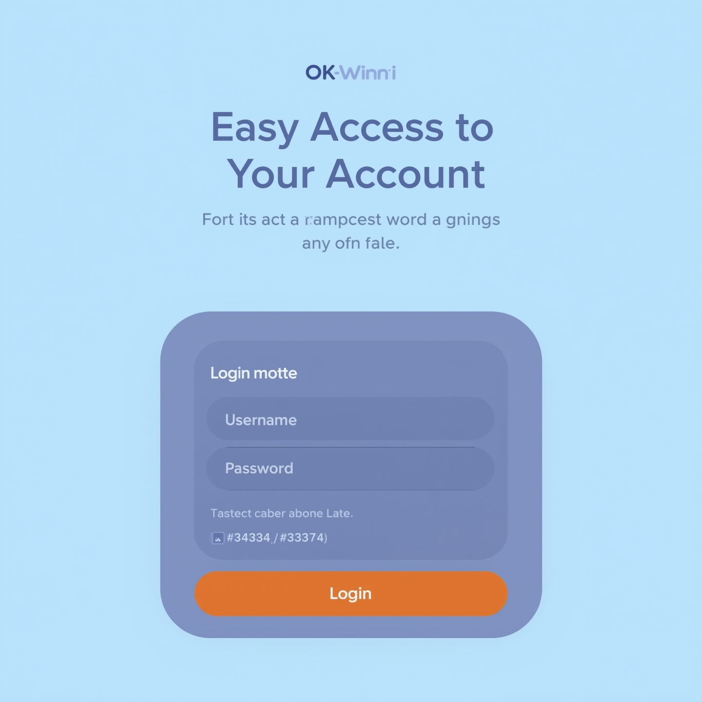 OK Win Login: Easy Access to Your Account