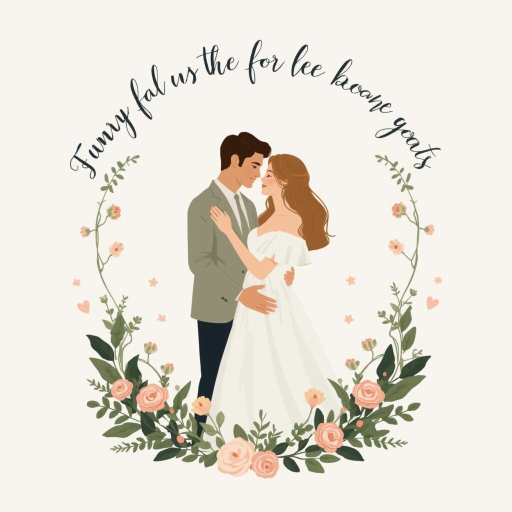 200+ Best Wedding Wishes and Messages for Every Couple 4 Lucid Realism A warm and inviting digital illustration showcas 0