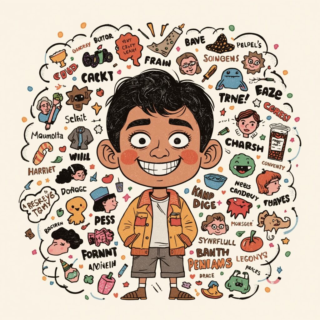 30 Idioms for Funny Person 3 Lucid Realism A whimsical illustration of a humorous individua 3