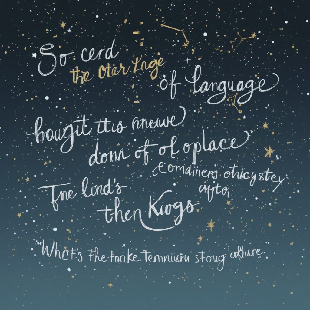 Lucid Realism A whimsical illustration of a starry night sky w 2