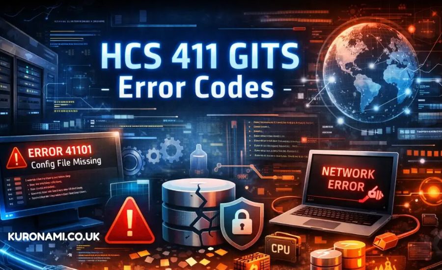 HCS 411GITS Error Codes